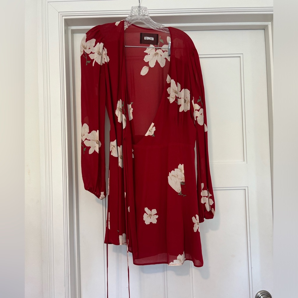 Reformation Red Dress